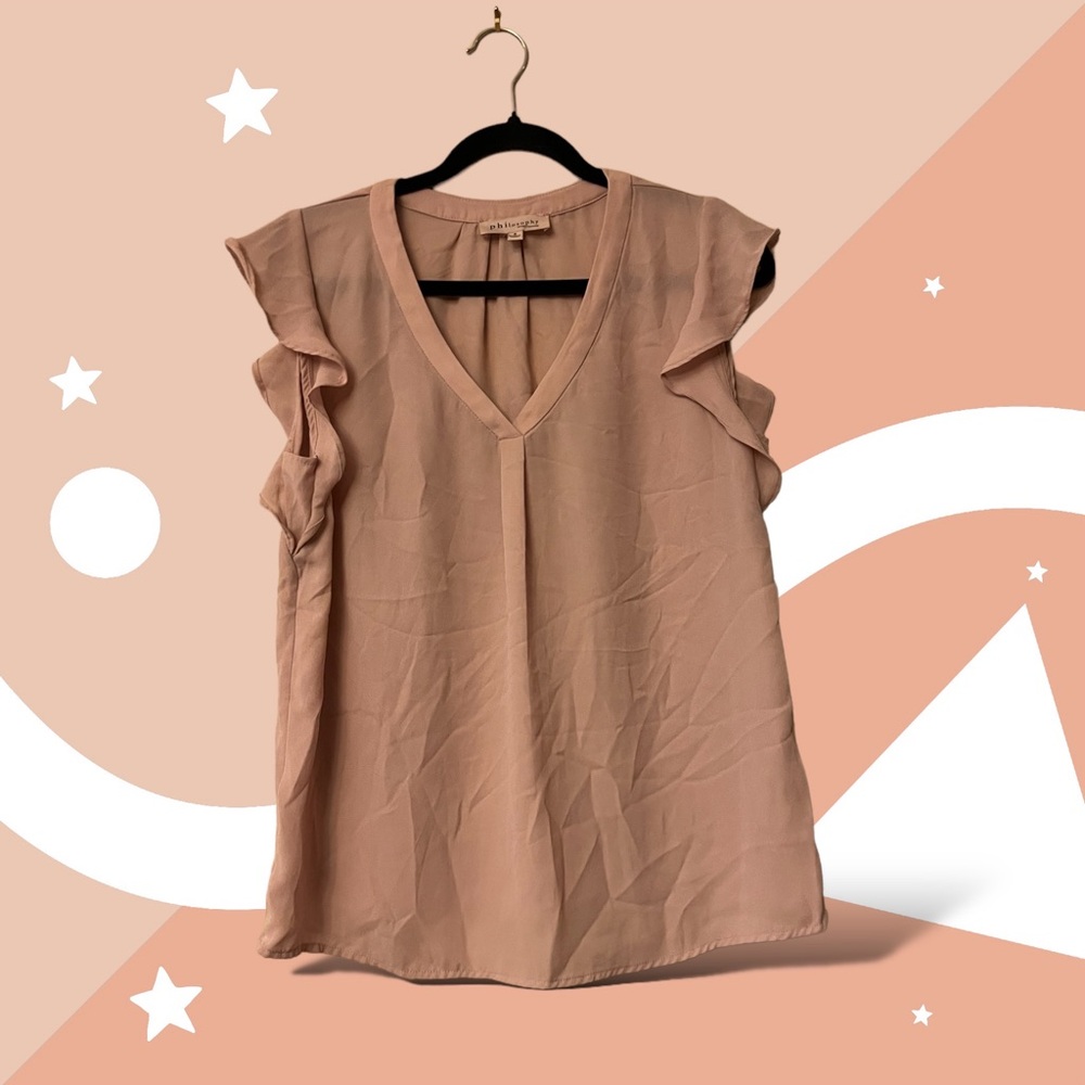 Philosophy Republic Blush Pink Top